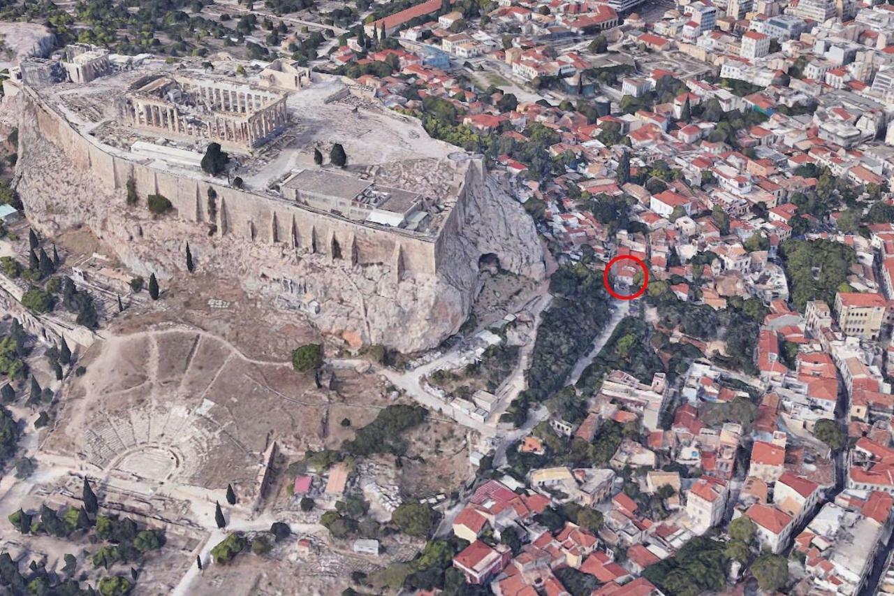 Ferienwohnung In The Shadow Of Acropolis Athen Exterior foto